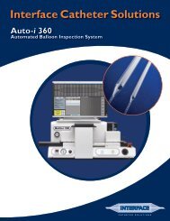 Auto-i 360 Automated Balloon Visual Inspection System - Interface ...