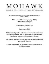 Thin Layer Chromatography (TLC) of Food Colour ... - UCLMail.net