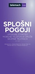 SPLOÅ NI POGOJI - Telemach