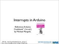 Interrupts in Arduino - Nuno Alves