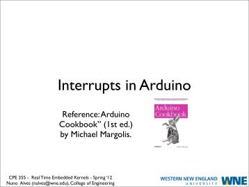 Interrupts in Arduino - Nuno Alves
