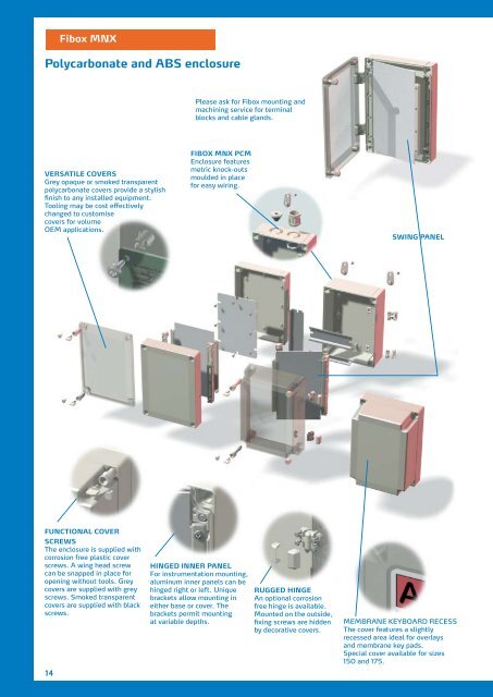 Enclosure Catalogue - Anixter Components