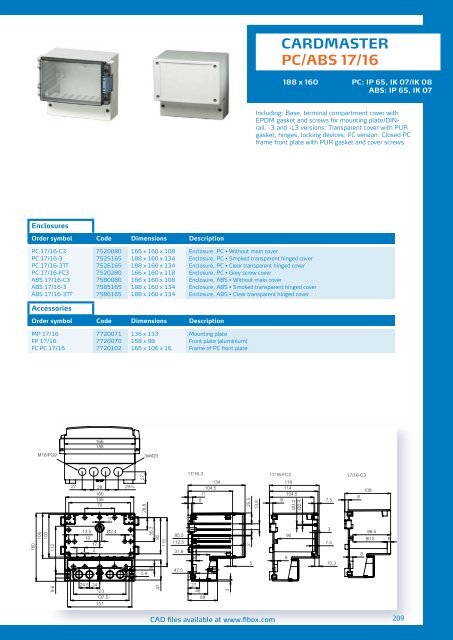 Enclosure Catalogue - Anixter Components