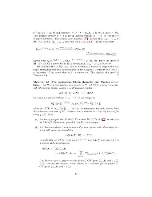 Equivariant Cohomological Chern Characters