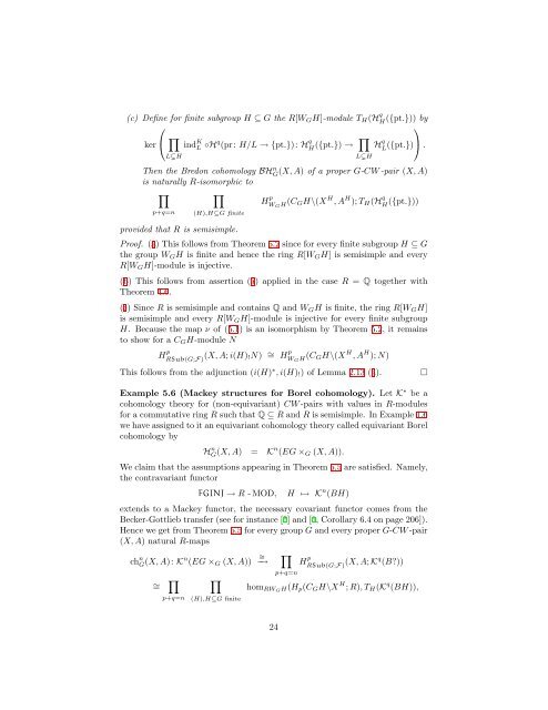 Equivariant Cohomological Chern Characters