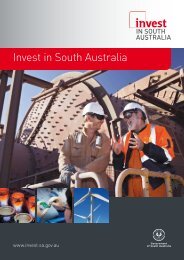 Invest in South Australia - DMITRE - SA.Gov.au