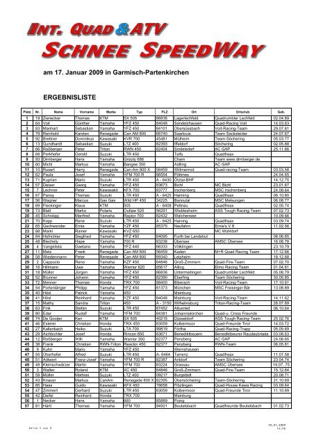 Ergebnisliste Erwachsene (PDF) - Bayernquad