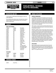 INDUSTRIAL CHOICE ALKYD ENAMEL - Rust-Oleum