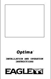 Optima Owner's Manual - Eagle