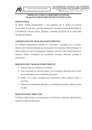 Trabajo Independiente - Facultad de Ciencias Exactas, QuÃ­micas y ...