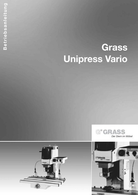 Unipress Vario D.qxd - Grass