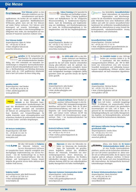 Kongress: CCW 2013 - Weiterbildung Management Circle