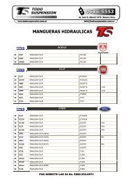 Listado TS Mangueras PDF - Suspension