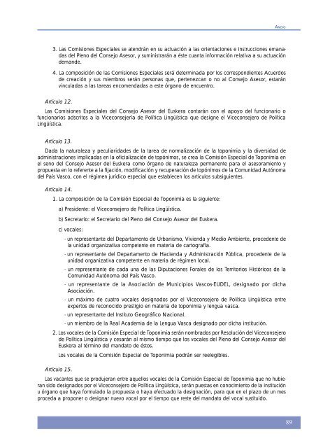 Plan General de Promoción del Uso del Euskera - Euskara