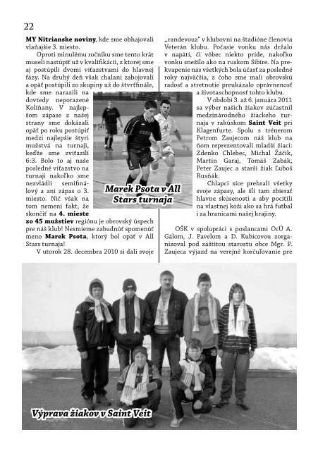 ÄÃ­slo 1/2011 - Obec Lehota