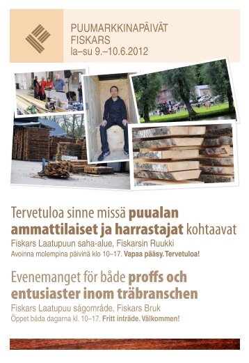 Messulehti (pdf) - Puumarkkinapäivät