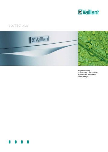 ecoTEC plus - Boilers - BHL.co.uk