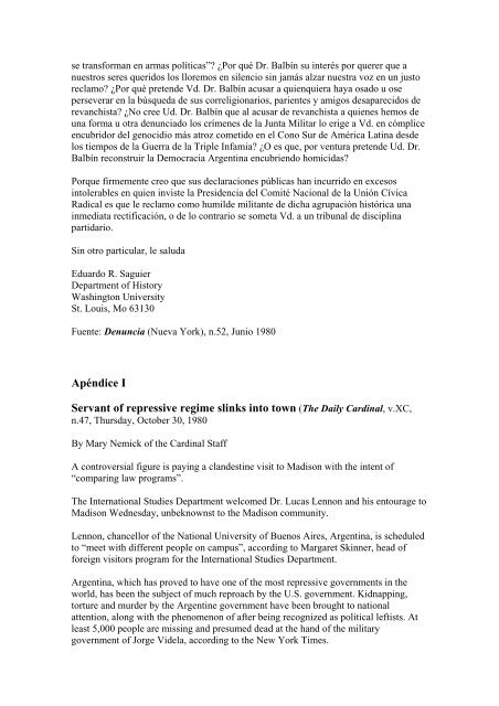 Apéndices - ER-SAGUIER.ORG - Genealogia de la Tragedia ...