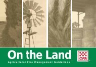 Agricultural Fire Management Guidelines - Guide to Rural ...