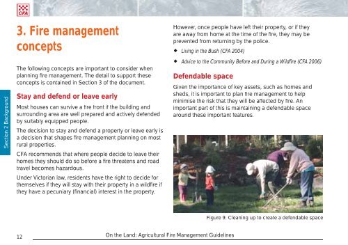 Agricultural Fire Management Guidelines - Guide to Rural ...