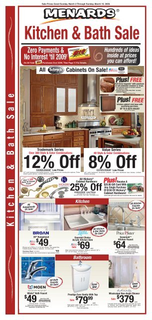 7b March 2008 Menards Kitchen Sale