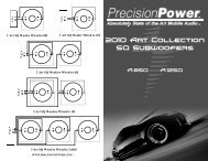 Owner's Manual - Precision Power