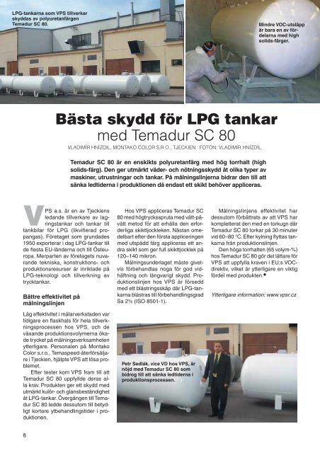 Ruter Coating, Tikkurila Coatings kundtidning nr 34/2006