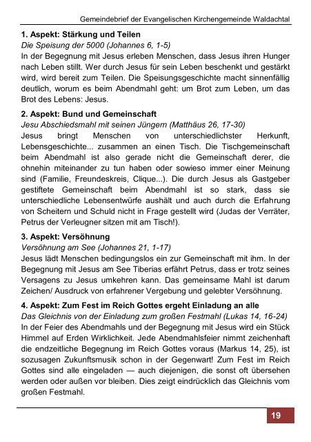 KiBiWo 2012 - Evangelische Kirchengemeinde Waldachtal