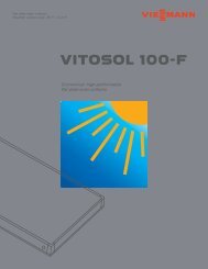 Vitosol 100-F Flyer - Sun Bright Solar