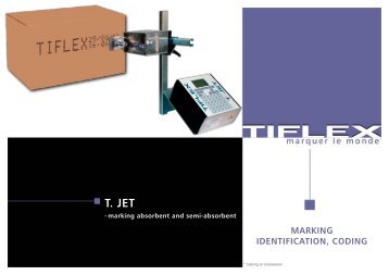 marking identification, coding t. jet - Tiflex