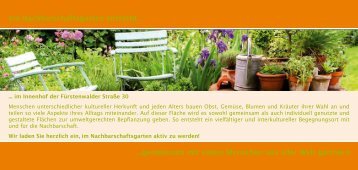 Nachbarschaftsgarten - menschenskinder-berlin gGmbH