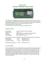 Die ENS30 - UfE GmbH