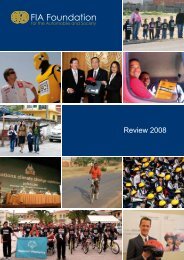 Download Review 2008 (PDF - 2mb) - FIA Foundation