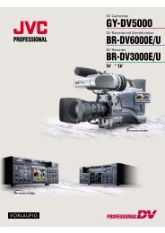 GY-DV5000 BR-DV6000E/U BR-DV3000E/U - PRO VIDEO