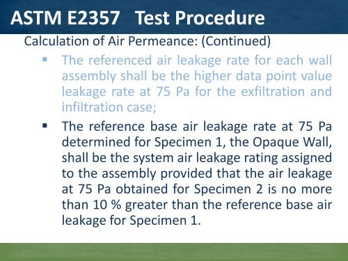 ASTM 2178 and 2357 Explained