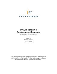 DICOM Version 3 Conformance Statement