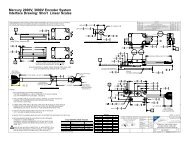 Interface Drawings - MicroE Systems