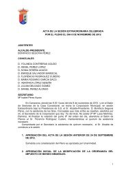 Acta pleno 08-11-2012 - Ayuntamiento de Camarena