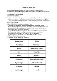 Umweltfaktor Habitat Population BiozÃ¶nose Biotop Ã¶kologische ...