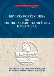 Resumo Summary - Sociedade Portuguesa de Cirurgia Cardio ...