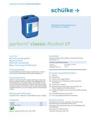 perform® classic alcohol IPA | Fläschendesinfektion perform® classic alcohol IPA | Fläschendesinfektion