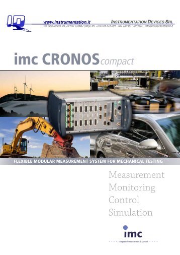 Cronos Compact - INSTRUMENTATION DEVICES