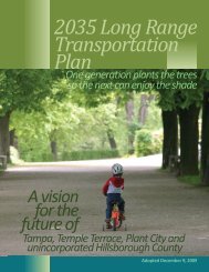 Hillsborough County 2035 Long Range Transportation Plan