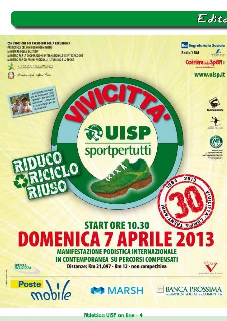 n.4 - Aprile 2013 - Uisp