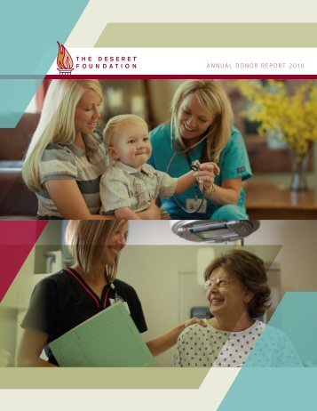 ANNUAL DONOR REPORT 2010 - Intermountain Healthcare