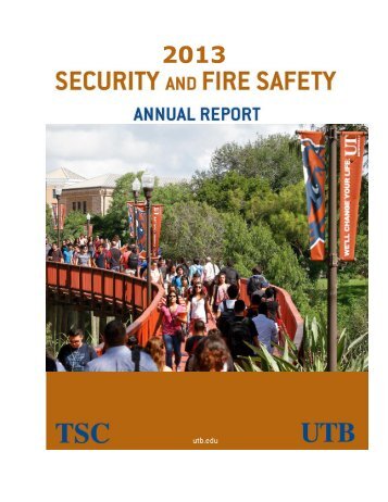 Security Report - The University of Texas at Brownsville