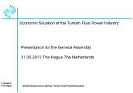 Turkey Economic Outlook - CETOP European Fluid Power