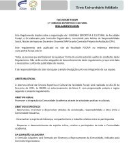 Regulamento da Gincana - Fucapi