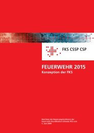 FEUERWEHR 2015 - Konzeption der FKS - GVB