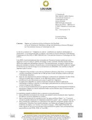 A l'attention de Mme Isabelle Cambier-Kustosz Université des ... - LIFL